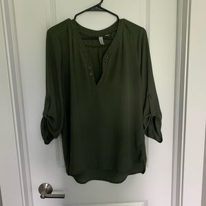 Olive green tunic
